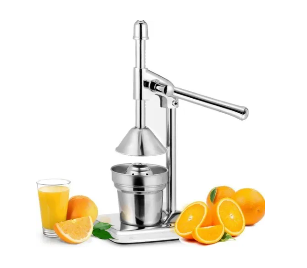 exprimidor-manual-fruta-extractor-naranja-presión-acero-inoxidable